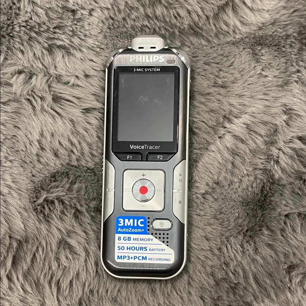Philips Gray VoiceTracer with 3 Mic System